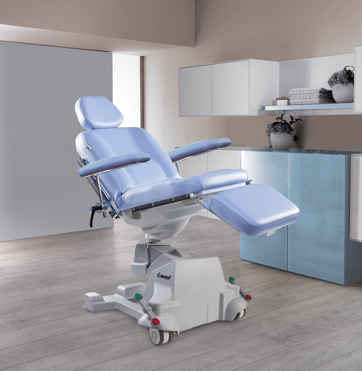 Lemi, fauteuil pour ORL, ophtalmologie et dentisterie