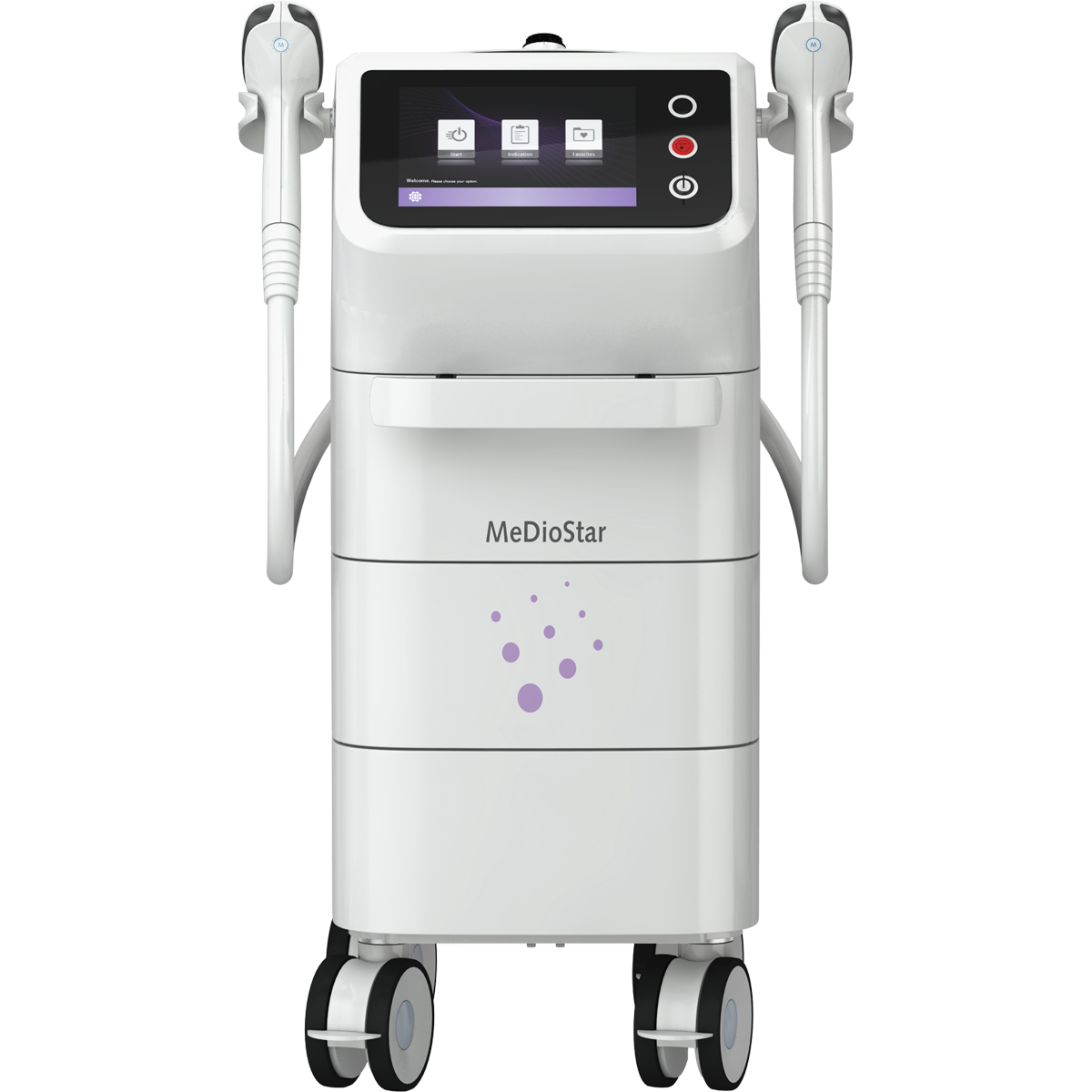 MeDioStar, schéma technologies Monolith, SmoothPulse, double connectivité et ShockWatch Sensor